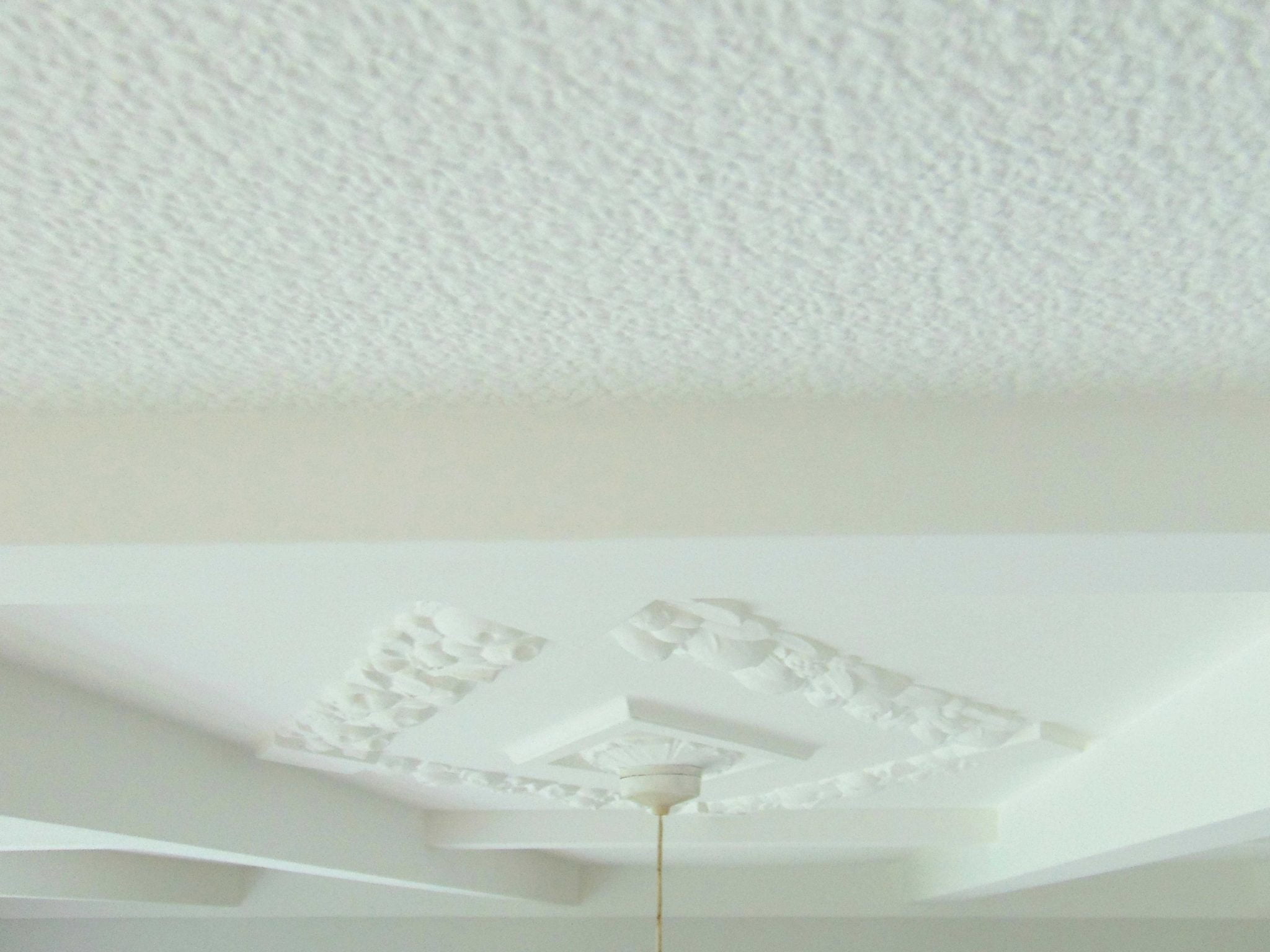 interior remuera villa textured ceiling painting