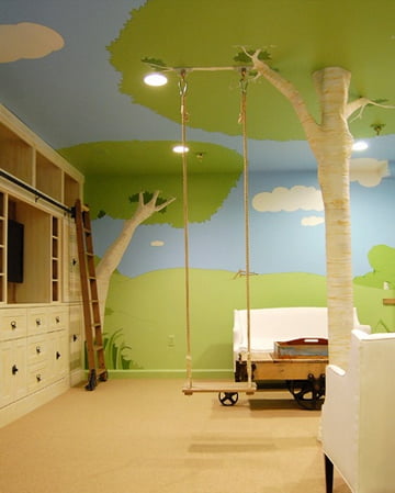 Childrens Interior Room Painting
