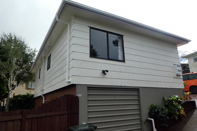 House before exterior painting
